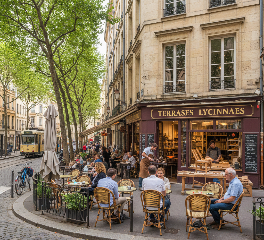 Terrasses lyonnaises